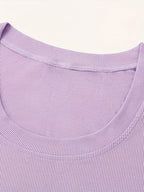 Scoop Neck Short Sleeve T-Shirt