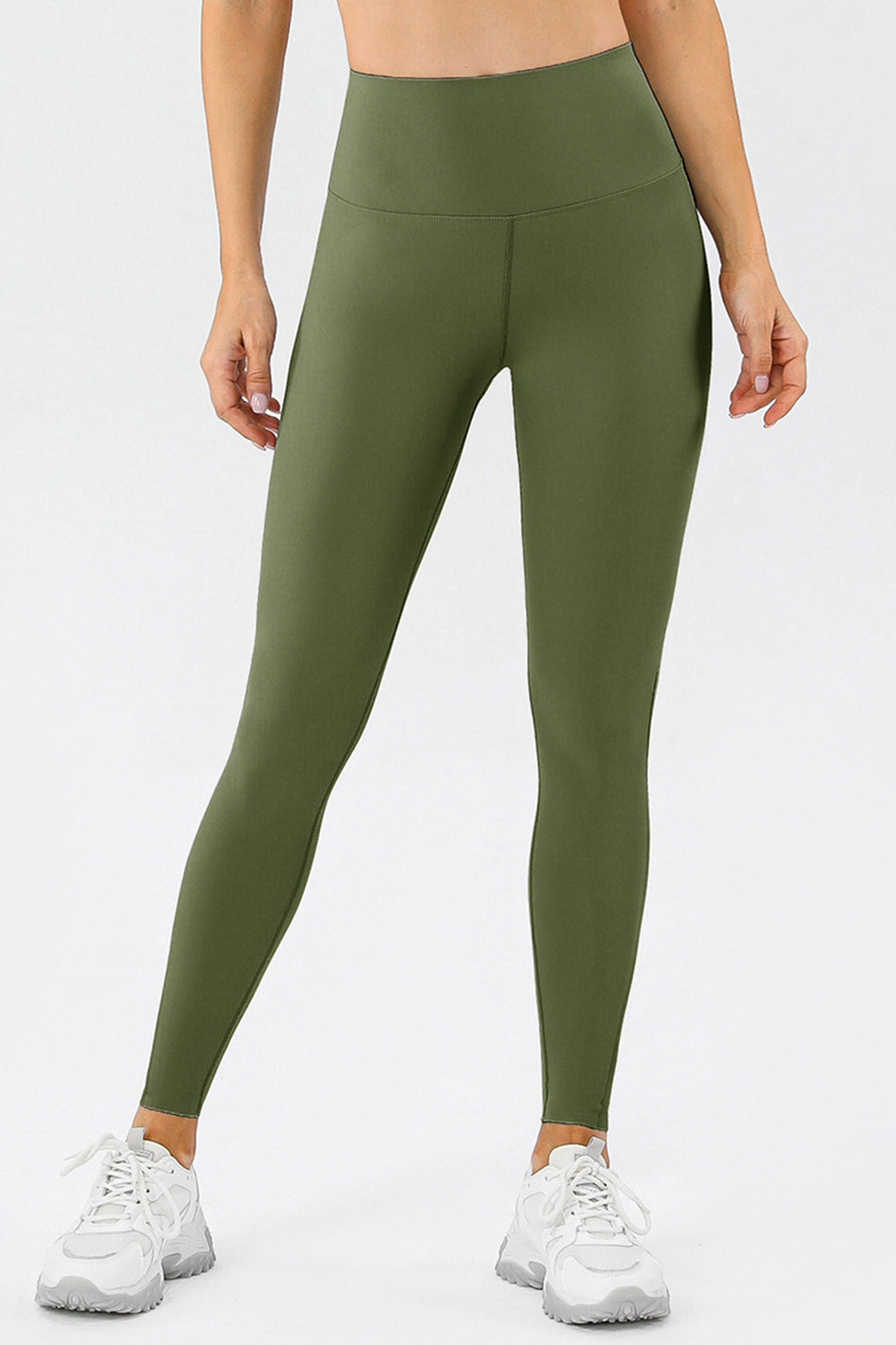 High Waist Skinny Active Pants - felvior