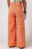 Wide Leg High Waist Jeans - felvior