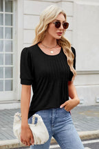 Round Neck Short Sleeve T-Shirt