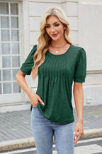Round Neck Short Sleeve T-Shirt