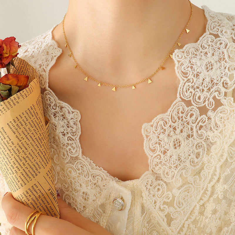 Titanium Steel Charm Necklace - felvior