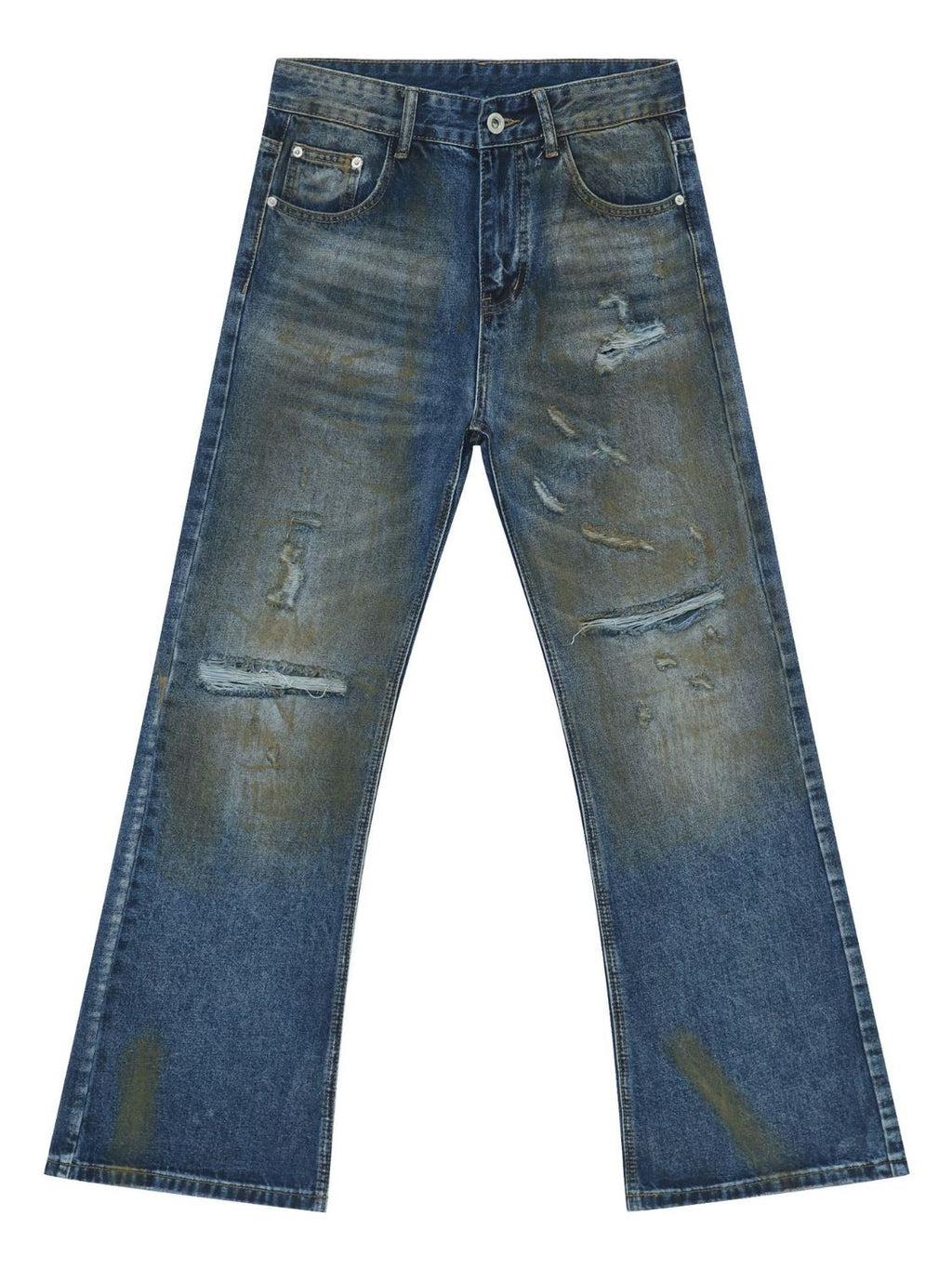 Men's Distressed Jeans