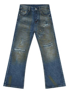 Men's Distressed Jeans