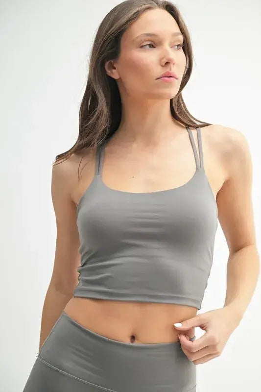 MONO B Venice Cloud Light Crisscross Sports Bra Hauptbild