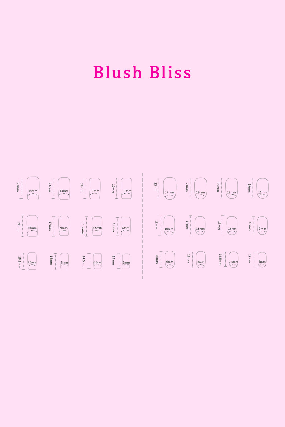 SO PINK BEAUTY Press On Nails 2 Packs - felvior