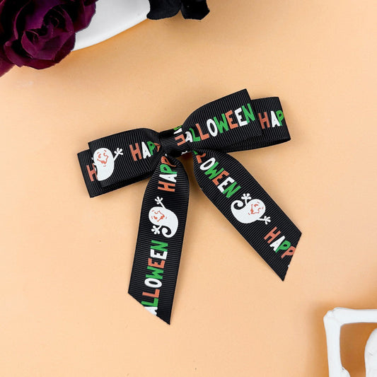 2-Piece Polyester Bow Hair Clip - felvior