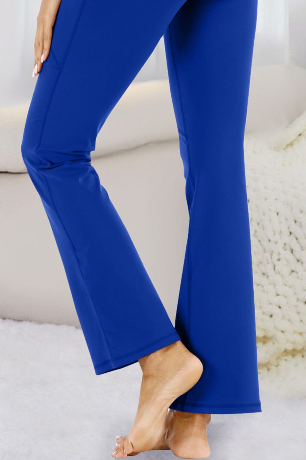 Pocketed High Waist Active Pants - felvior