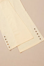 Solid Color Tank Top and Smocked Waist Pants Set