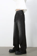 Men's Loose Fit Jeans with Pockets