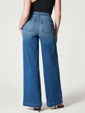 Wide Leg Long Jeans - felvior