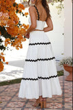 Contrast Trim Cami and Skirt Set - felvior