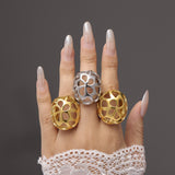 Stainless Steel Cutout Ring - felvior