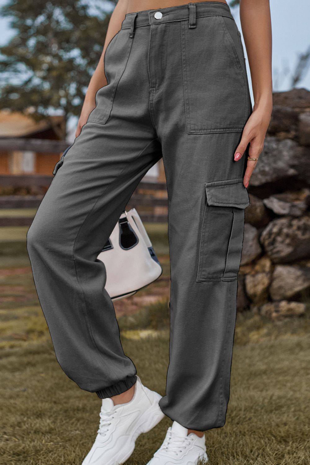 Long Jeans with Pocket - felvior