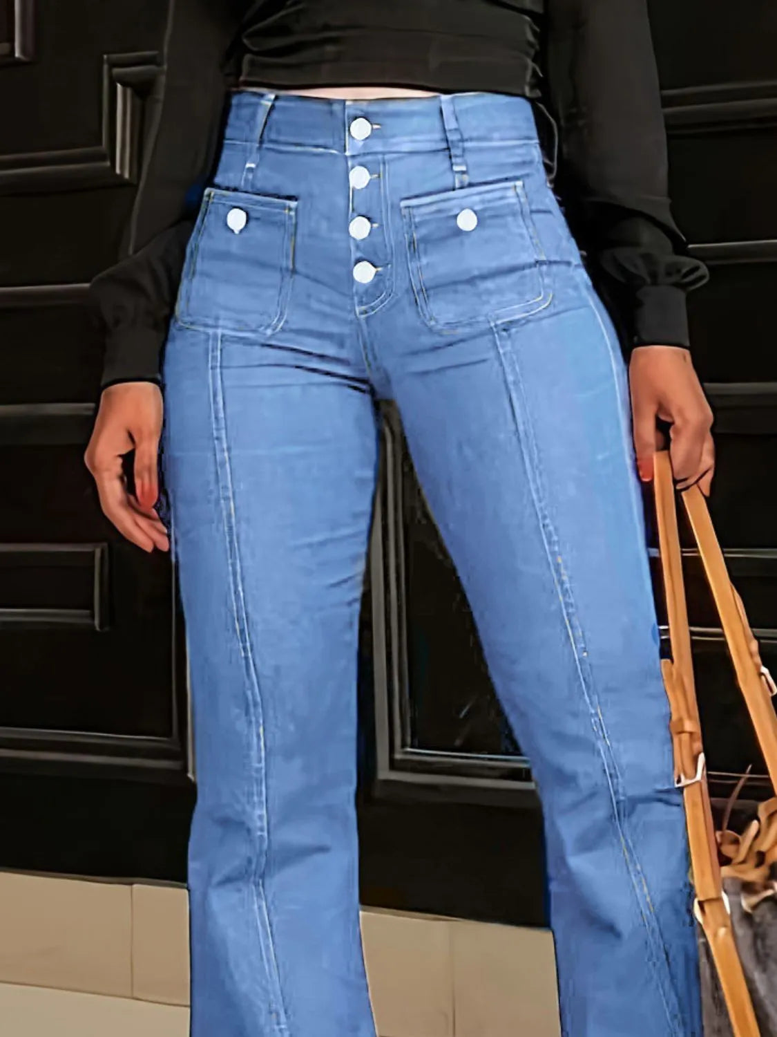 Flare Jeans with Pockets
