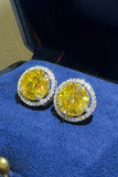 4 Carat Moissanite 925 Sterling Silver Earrings - felvior