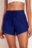 Drawstring Waist Swim Shorts - felvior