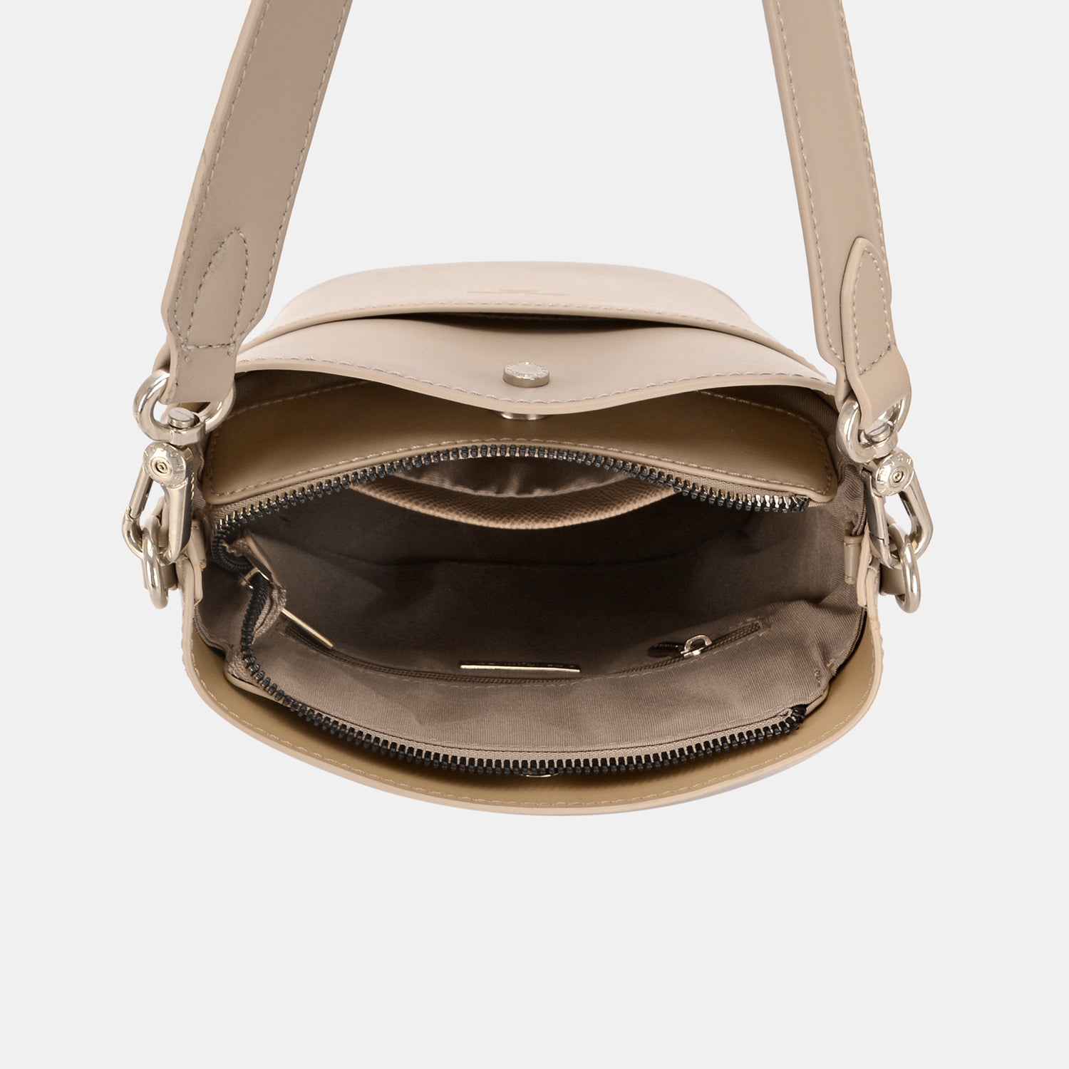David Jones PU Leather Shoulder Bag - felvior