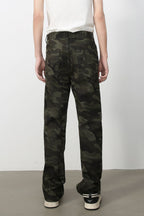 Men's Camouflage Straight Leg Cargo Jeans