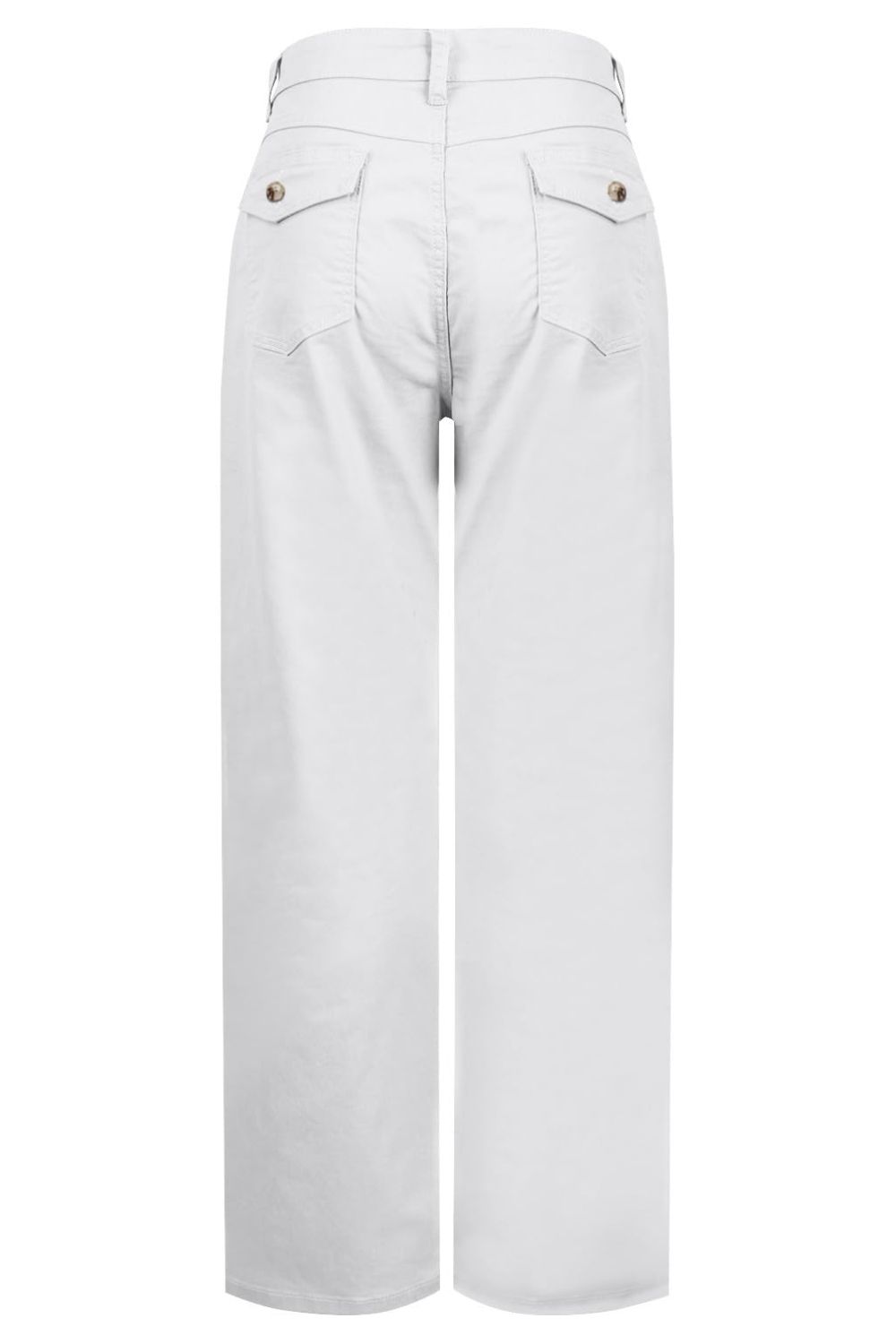 High Waist Jeans with Pockets - felvior