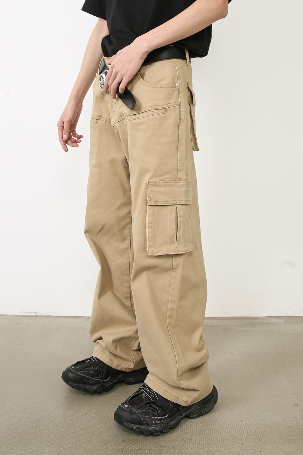 Men's Baggy Jeans with Cargo Pockets Zweitbild