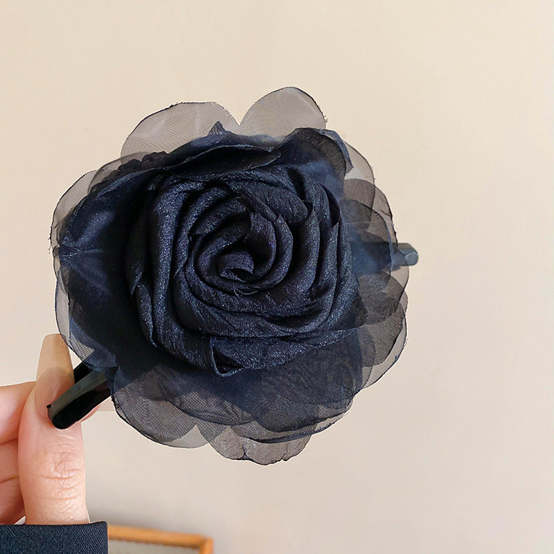 Flower Acrylic Hair Claw Clip - felvior