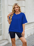 Round Neck Short Sleeve T-Shirt