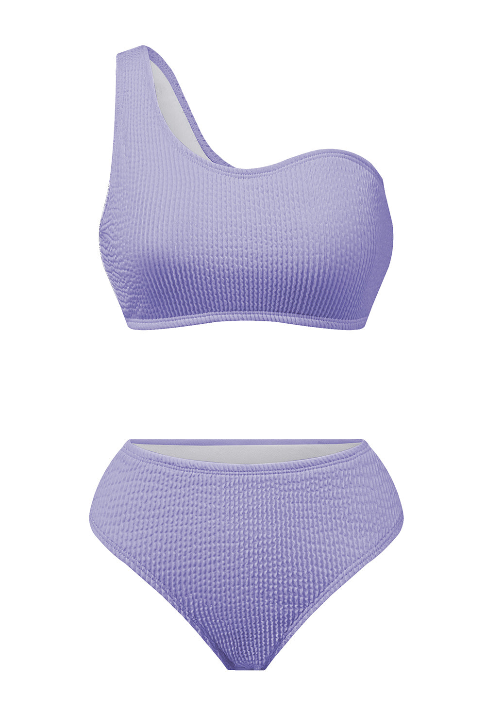 Single Shoulder Bikini Set - felvior