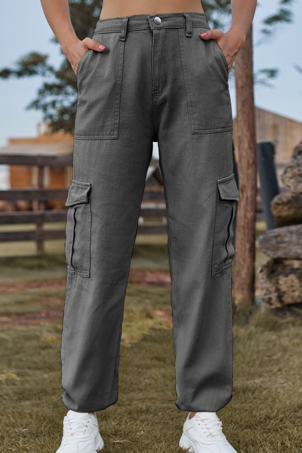 Long Jeans with Pocket - felvior