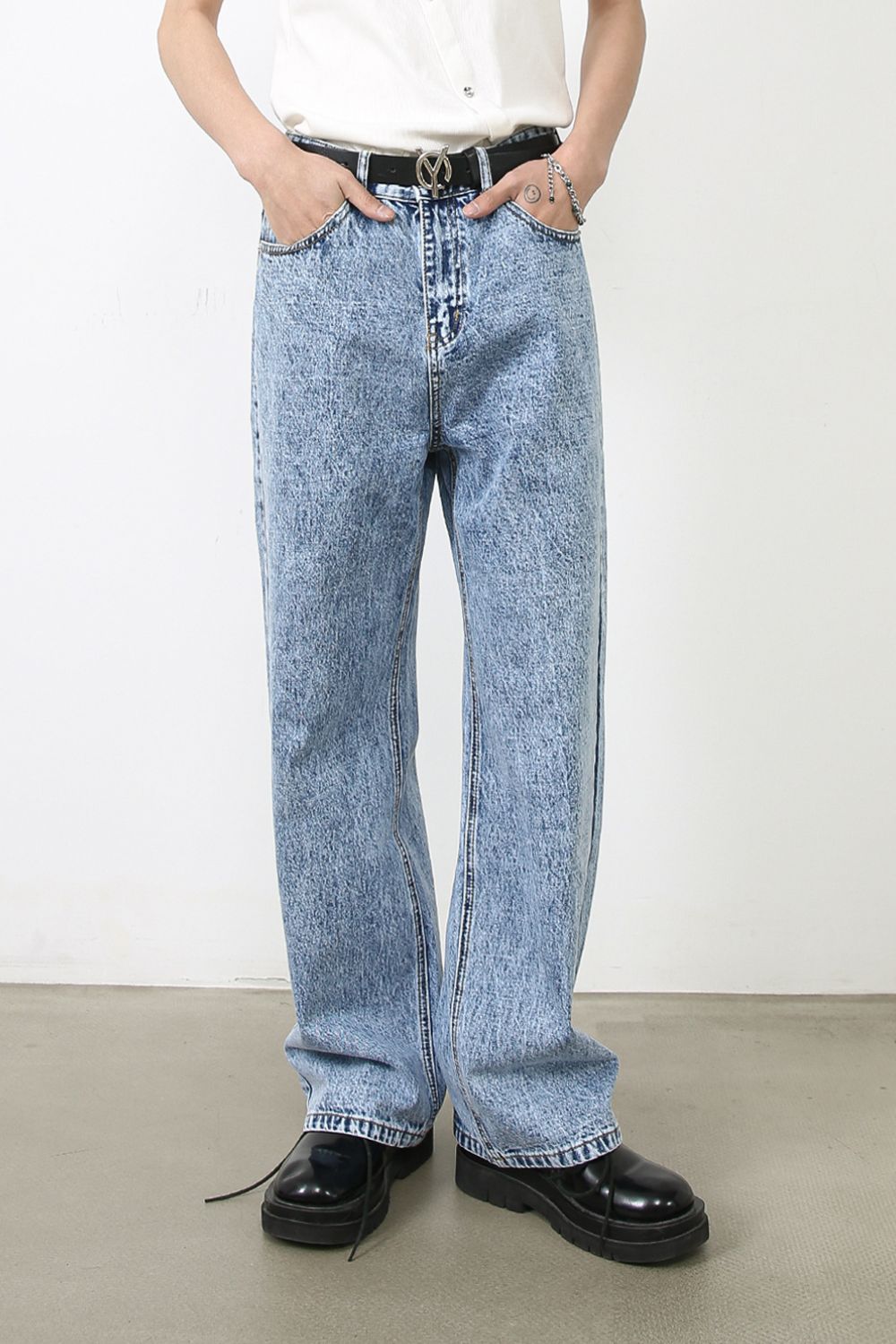 Men's Straight Leg Jeans - felvior