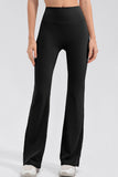 High Waist Straight Active Pants - felvior