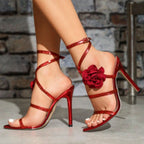 Open Toe Ankle Strap Sandals