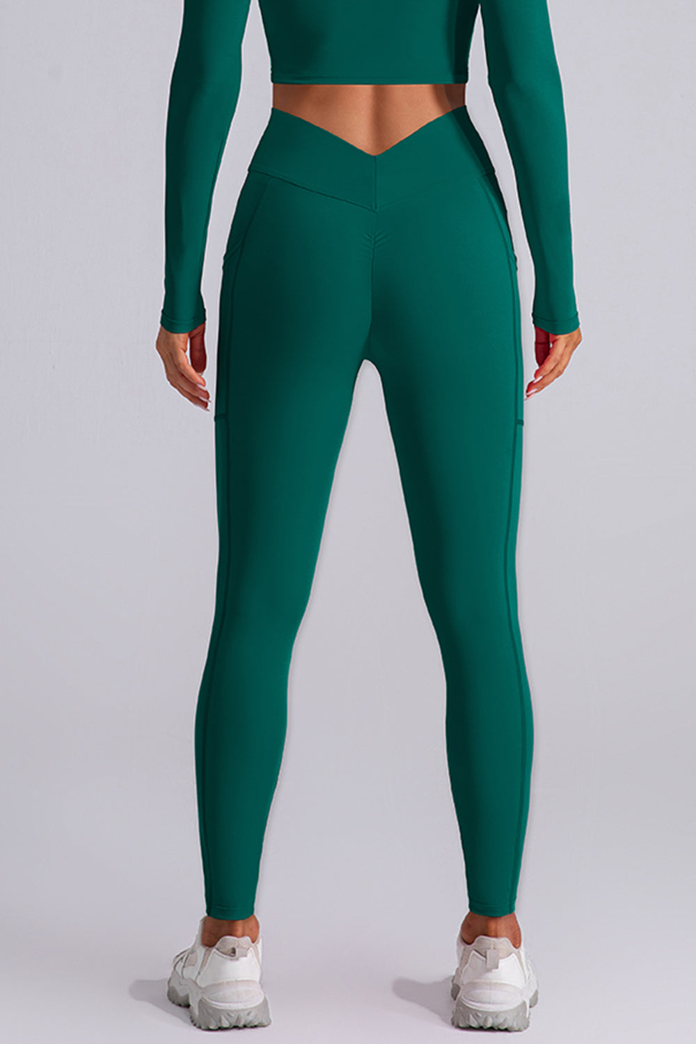 High Waist Active Leggings with Pockets - felvior