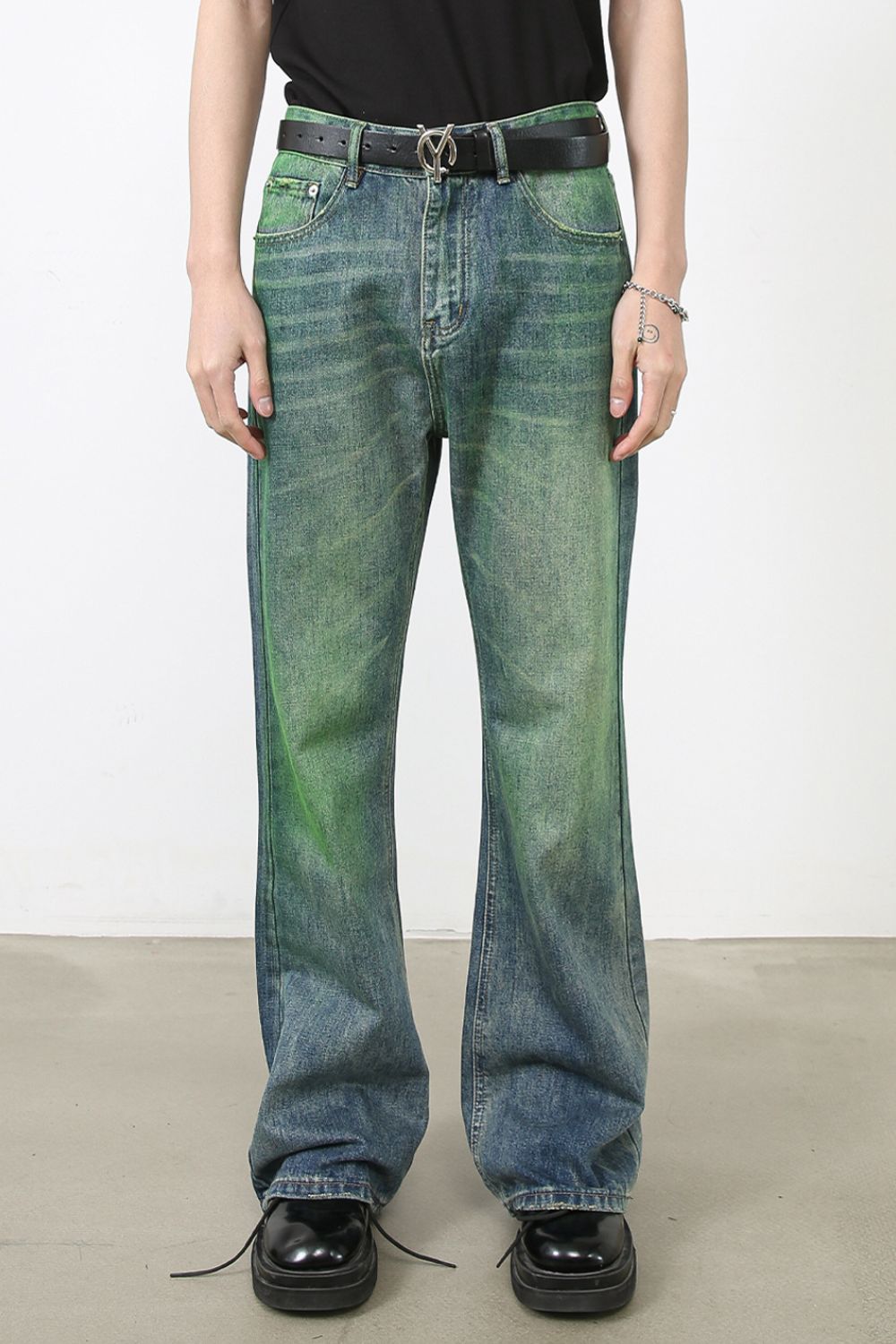 Men's Bootcut Jeans with Pockets Zweitbild