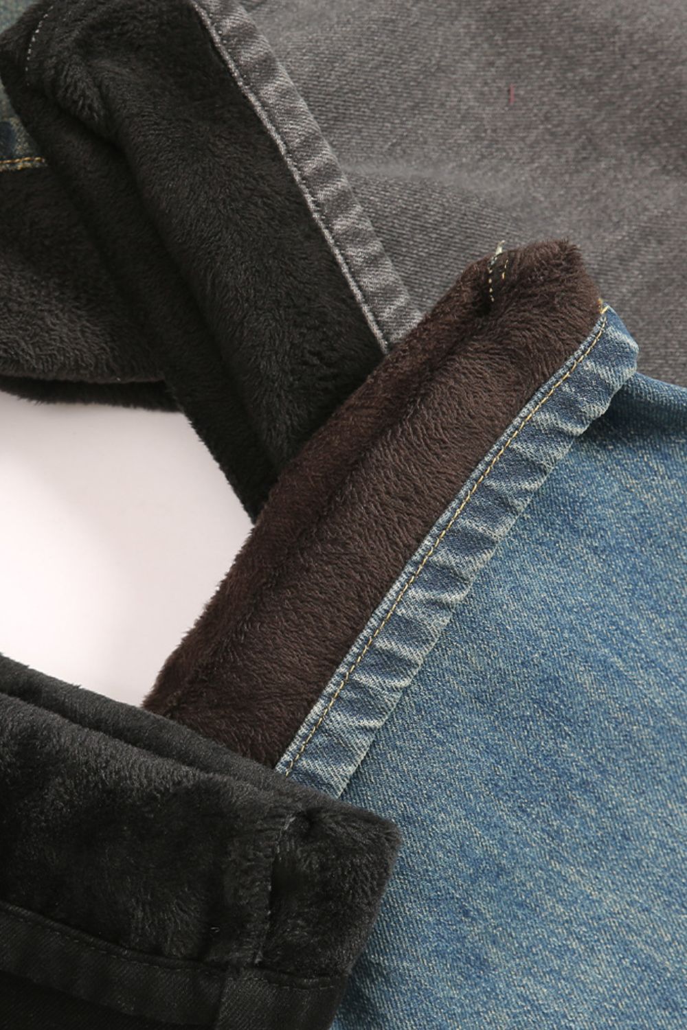 Men's Loose Fit Jeans with Pockets