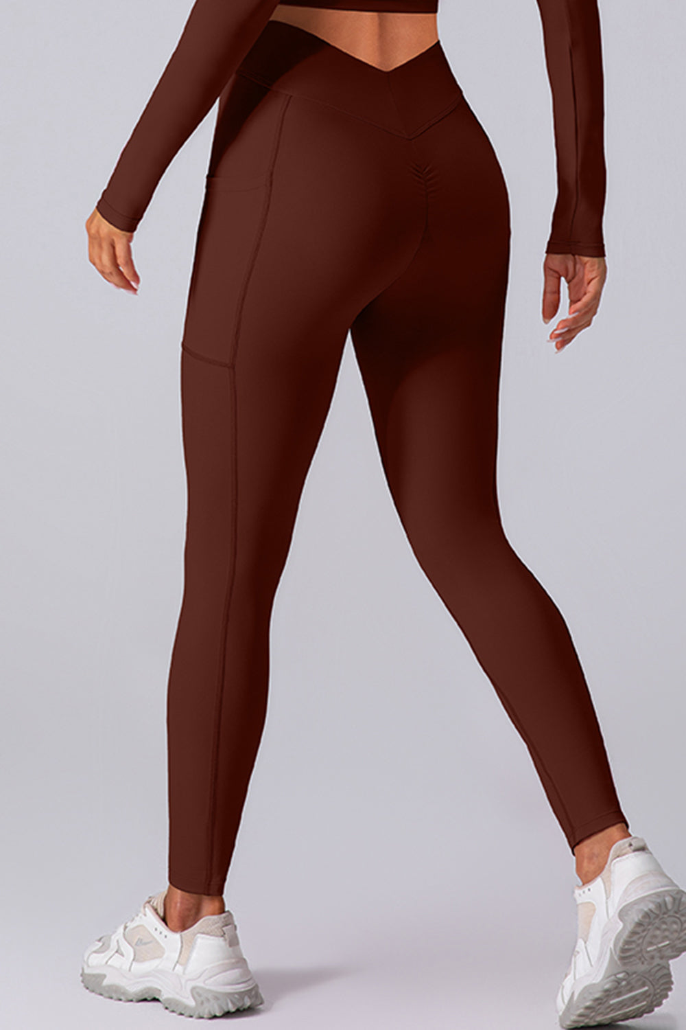 High Waist Active Leggings with Pockets - felvior