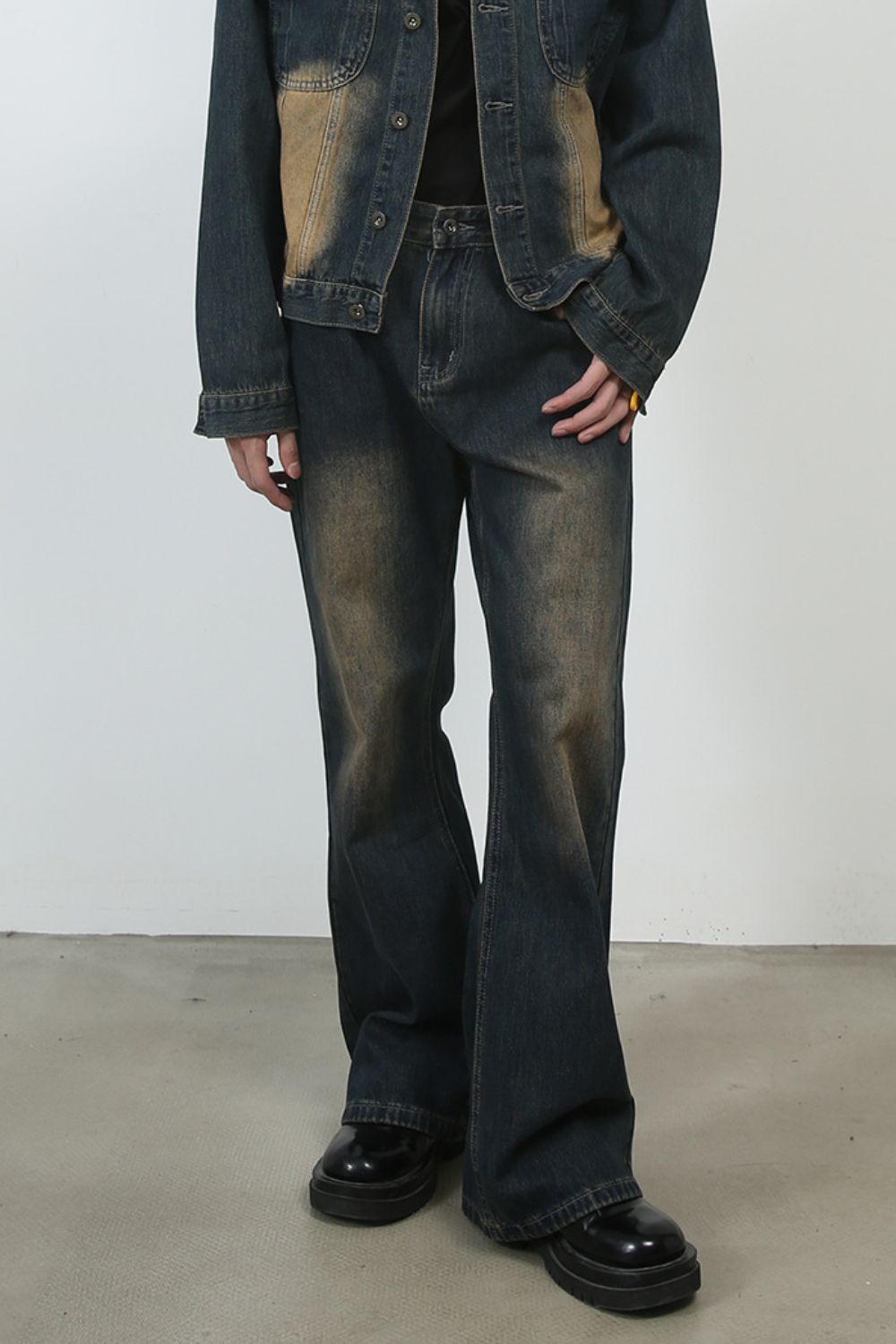 Men's Bootcut Baggy Jeans Hauptbild