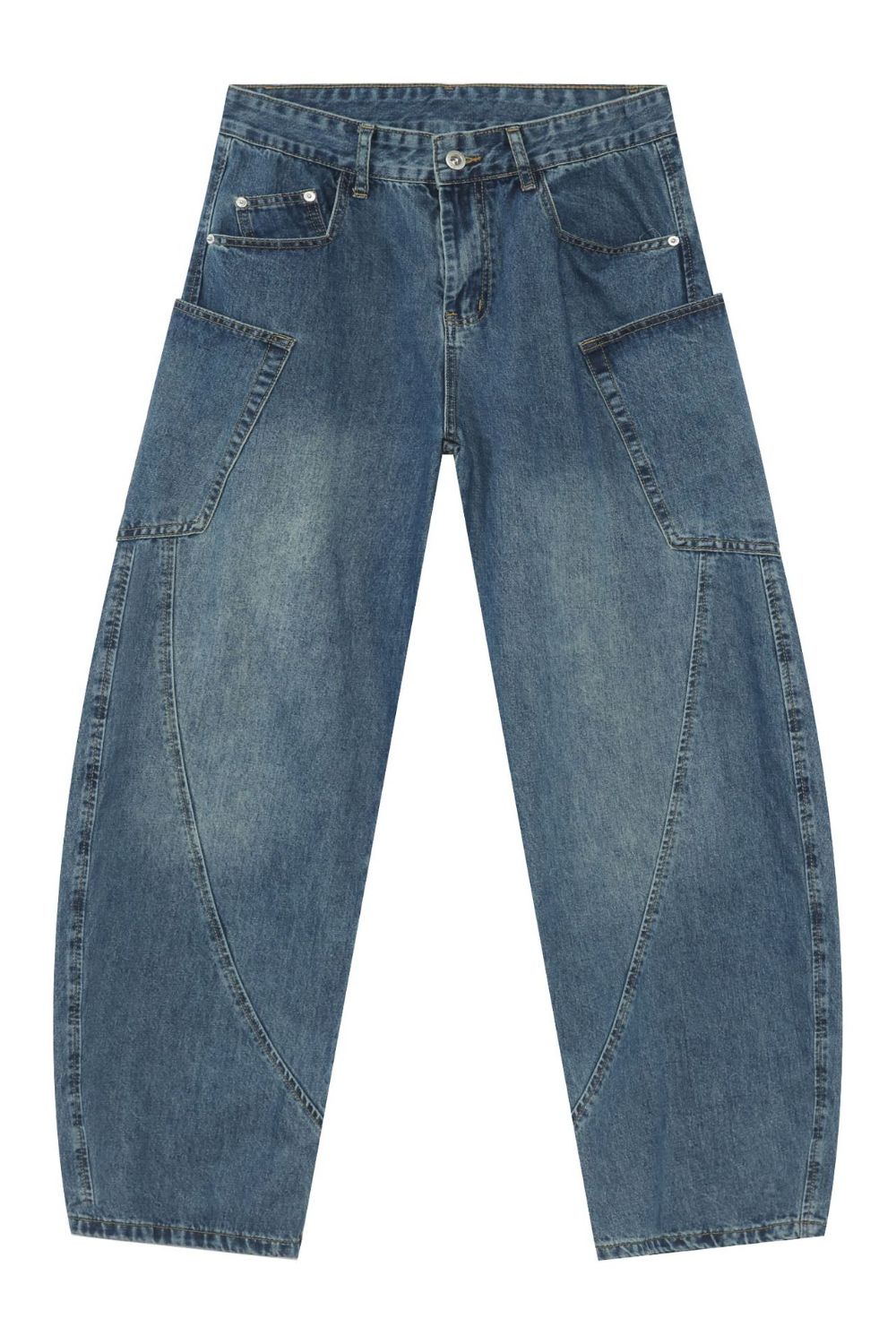 Men's Wide Leg Jeans