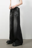Men's Wide Leg Jeans with Pockets