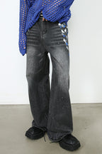 Men's Wide Leg Jeans