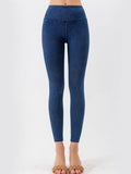 Wide Waistband Cropped Jeans - felvior