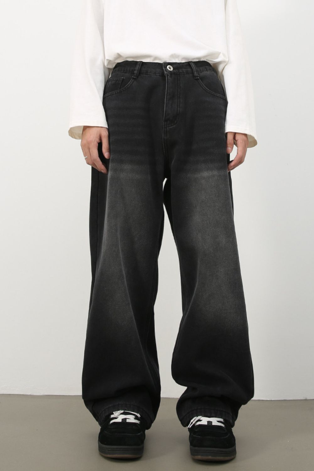 Men's Wide Leg Jeans Zweitbild