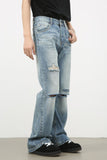 Men's Distressed Jeans - felvior
