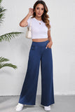 Wide Leg Jeans with Pockets - felvior