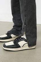 Men's Decor Zip Jeans with Pockets