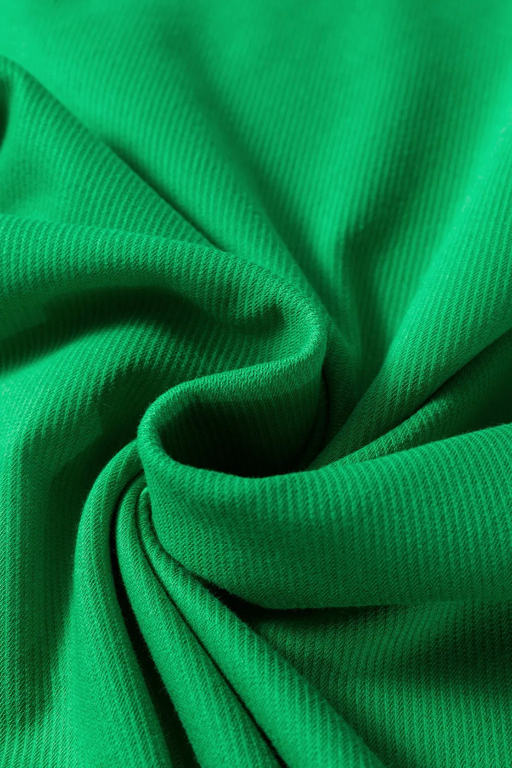 Two Tone Contrast Textured Crewneck Tee and Shorts Set