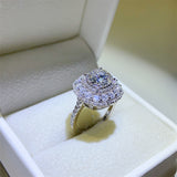 2 Carat Moissanite 925 Sterling Silver Ring - felvior