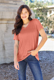 Basic Bae Bamboo Full Size V-Neck Short Sleeve T-Shirt