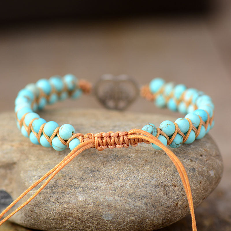 Turquoise Beaded Bracelet Secondary image