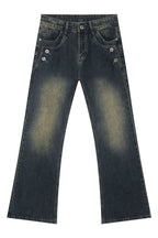 Men's Bootcut Jeans with Pockets